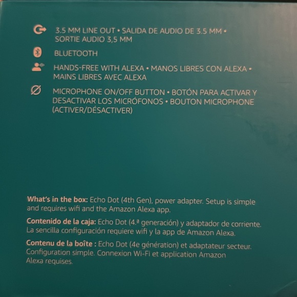 Alexa Echo dot 4 gen - Picture 4 of 6